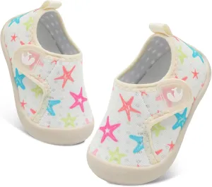 FEETCITY Wide Baby Water Shoes Boys Girls Barefoot Shoes Quick-Dry Kids Aqua Socks for Beach Swim Pool
