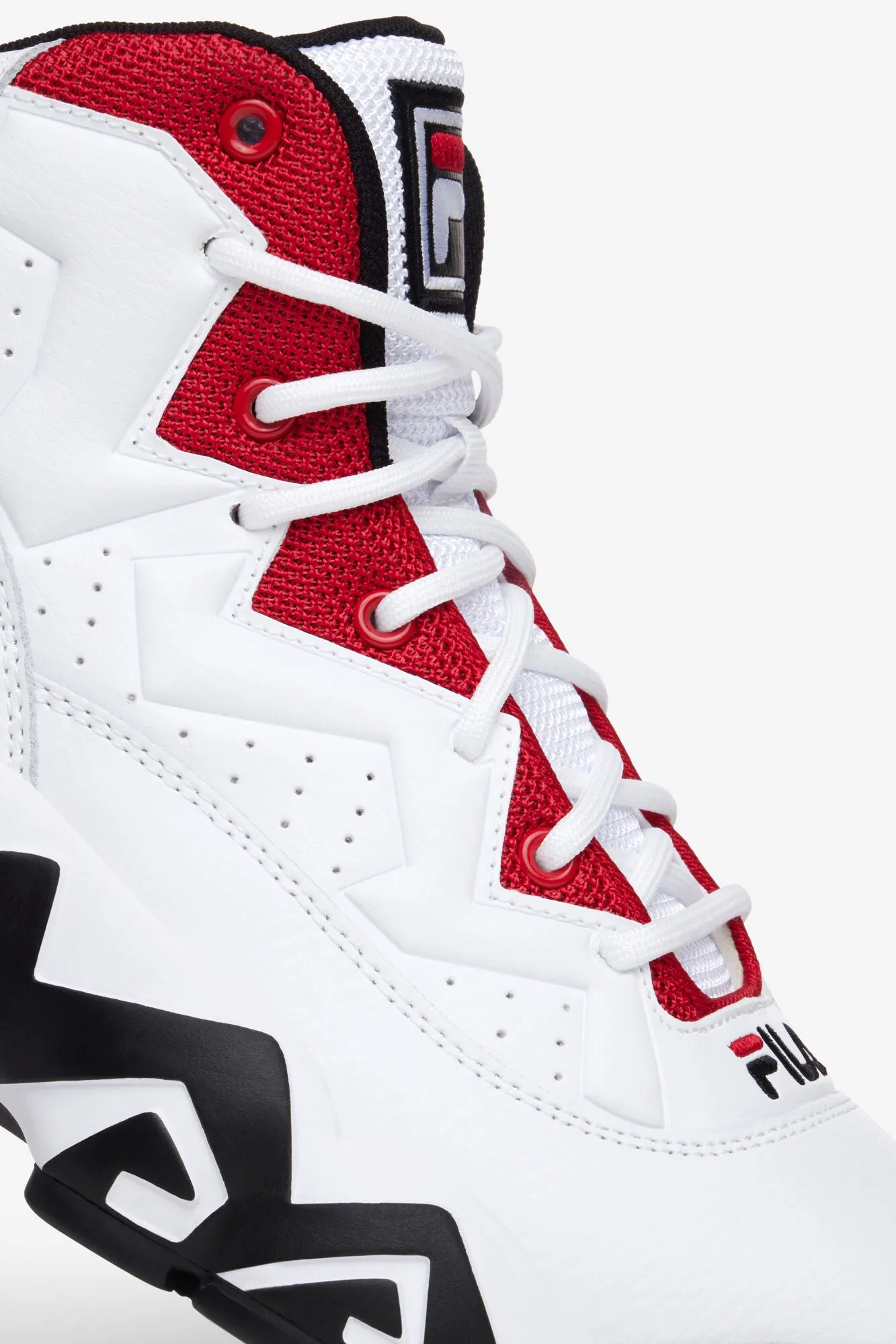Fila MB Men's Leather Athletic Basketball Shoes