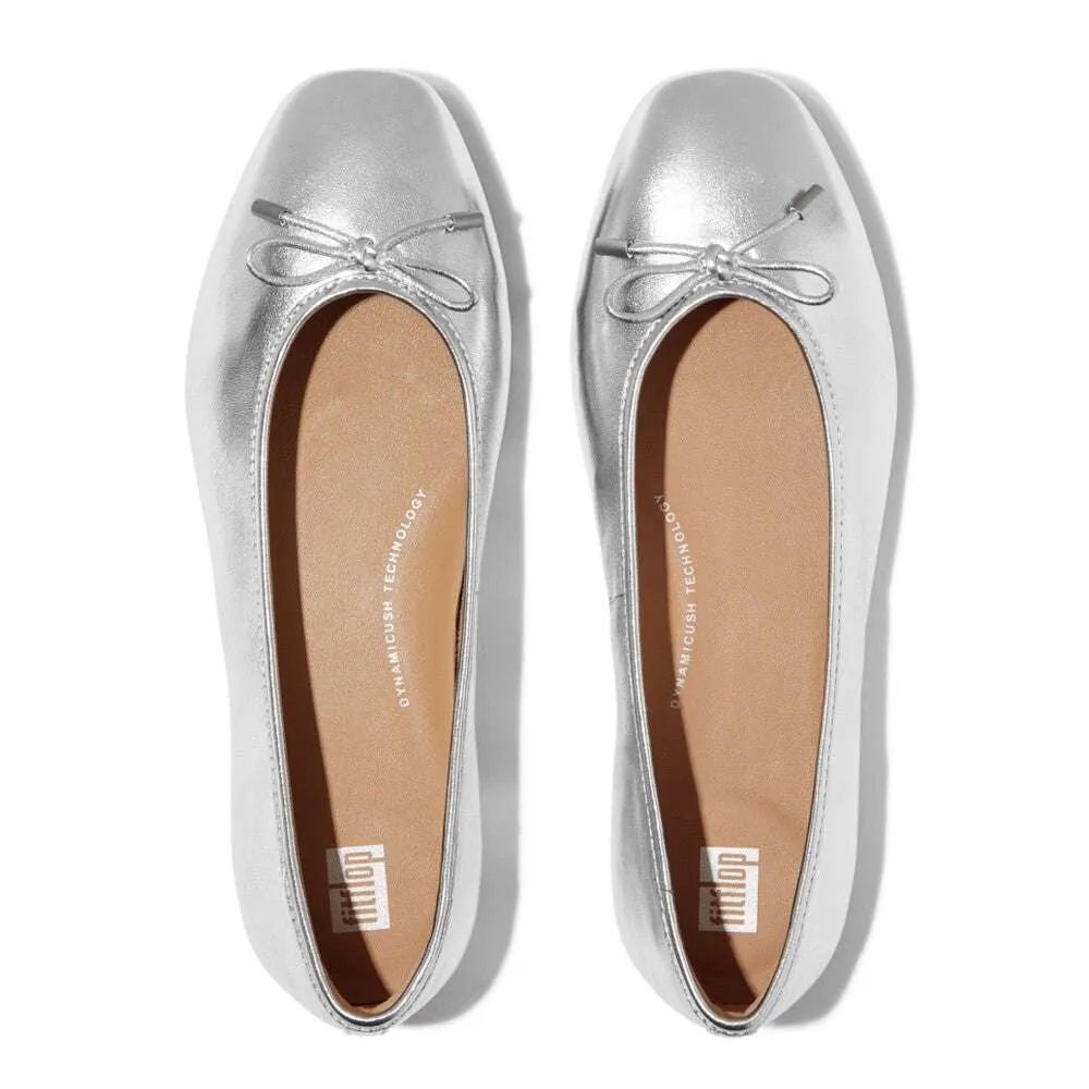 Fit Flop Metallic Soft Leather Pump |IH2011