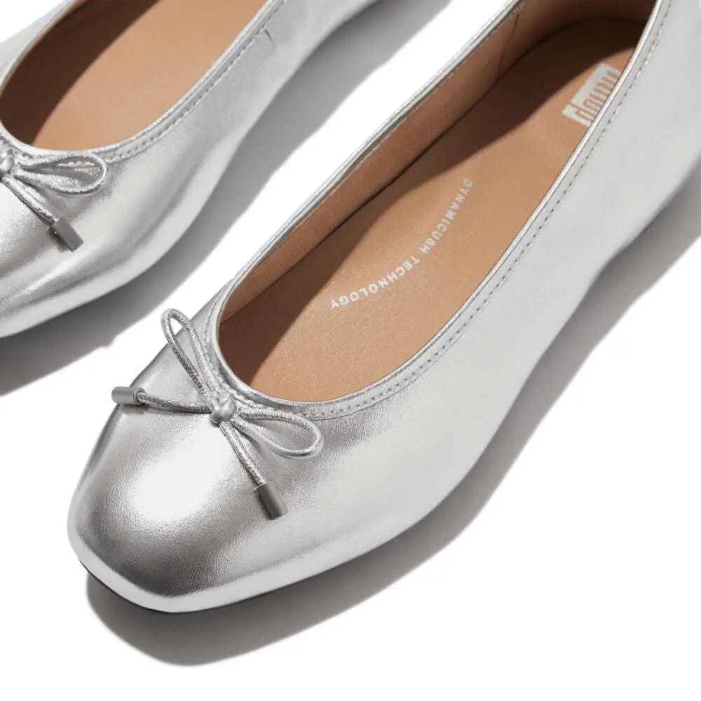 Fit Flop Metallic Soft Leather Pump |IH2011