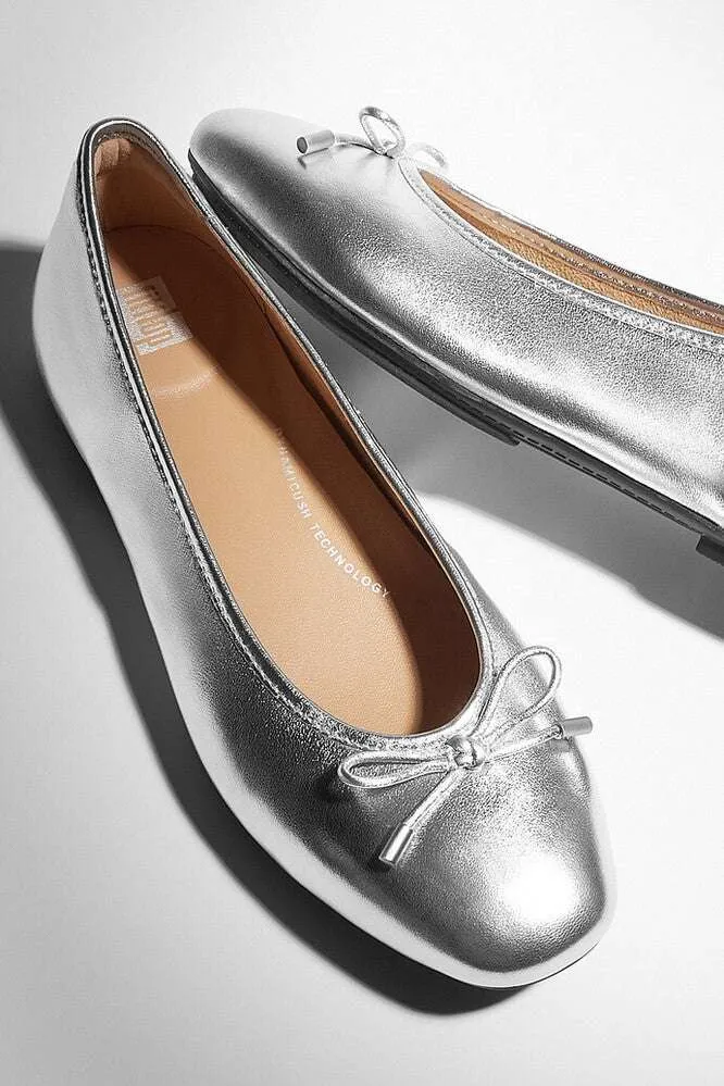 Fit Flop Metallic Soft Leather Pump |IH2011