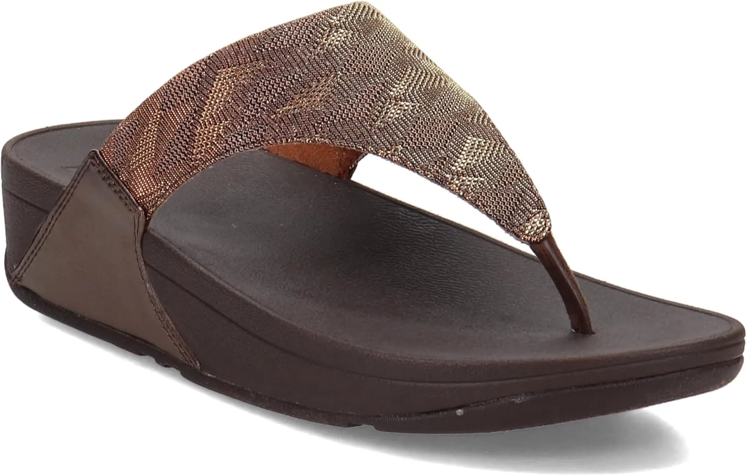 FitFlop Womens ThongLULU Glitz Toe-Post Sandals