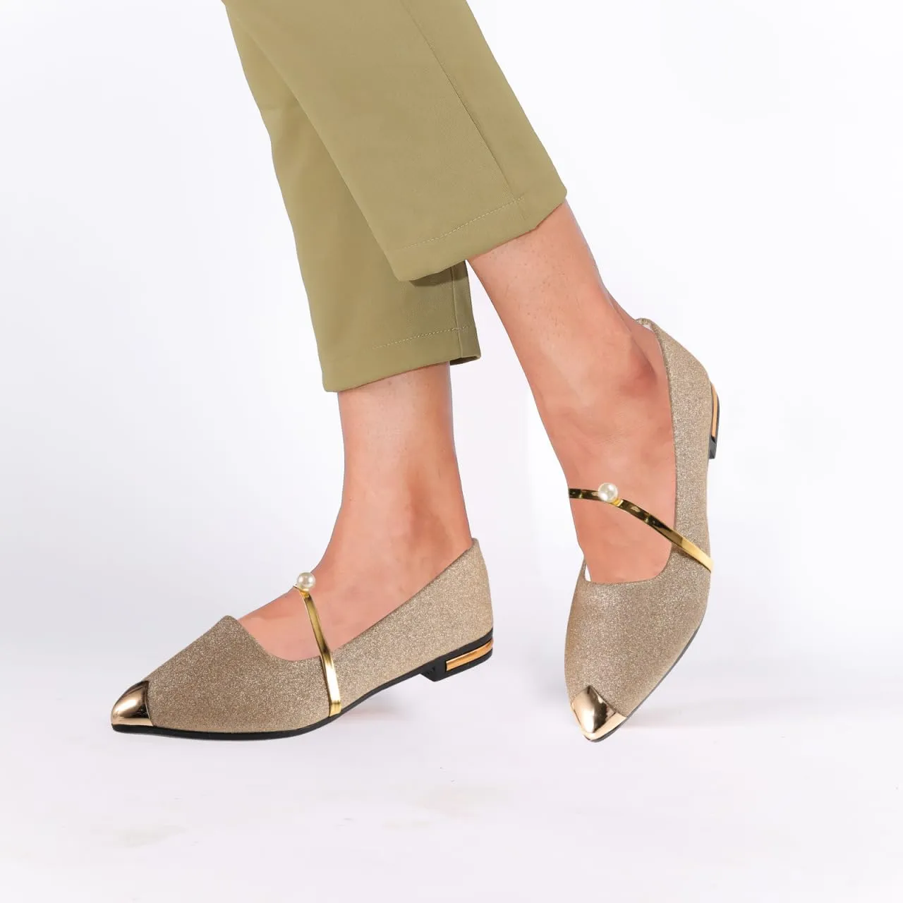 Flats for Women Pearl pumps Flat Single Shoes ballet flats Ballet Flat Shoes pointed toe loafers flat wedding shoes