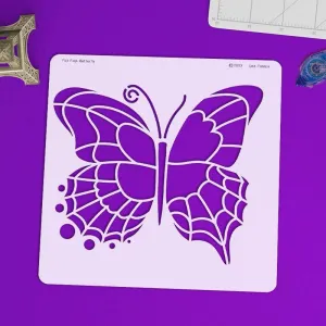 Flip Flop Butterfly - Seasonal Léa France® Stencil