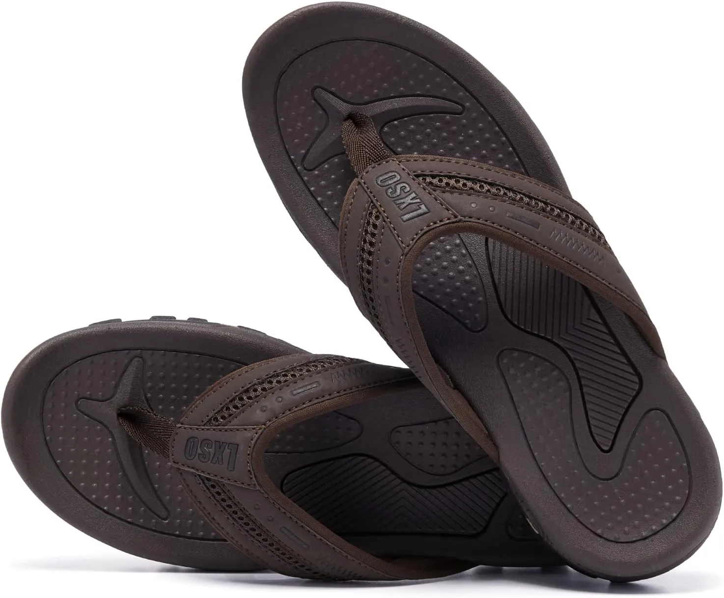 Flip Flops for Men Beach Thong Sandals with Arch Support Water Resistant Slippers Shower Shoes