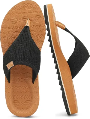 Flip Flops for Women Sandals for Woman with Arch Support Braided Beach Yoga Mat Comfortable Lightweight Outdoor Indoor