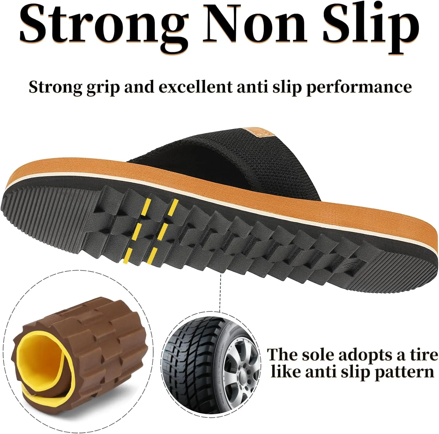 Flip Flops for Women Sandals for Woman with Arch Support Braided Beach Yoga Mat Comfortable Lightweight Outdoor Indoor