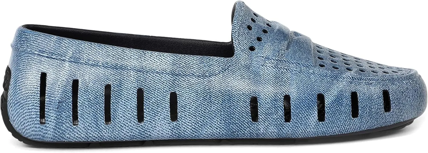 Floafers Men's Posh Driver Print Boat Shoe