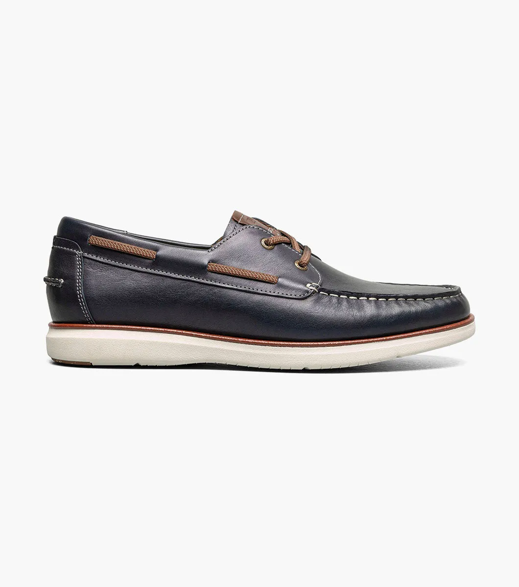 Florsheim Tropics  Elastic Lace Moc Toe Boat Shoe