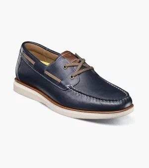 Florsheim Tropics  Elastic Lace Moc Toe Boat Shoe