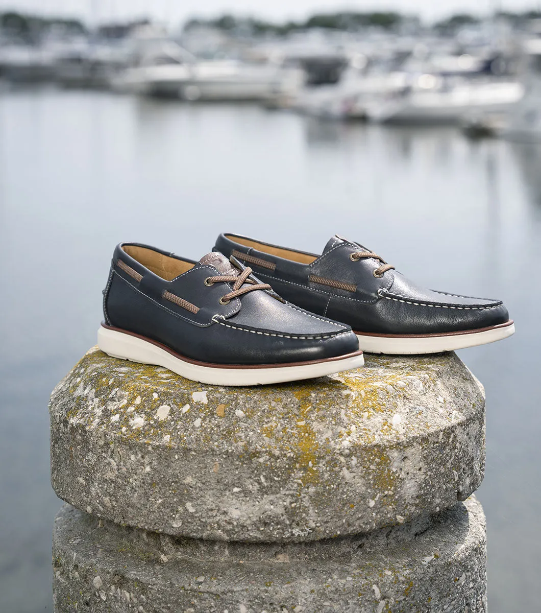 Florsheim Tropics  Elastic Lace Moc Toe Boat Shoe