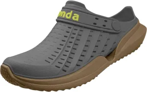Flow Men Garden Clogs - Comfortable Recovery Shoes, Lightweight Waterproof Clogs, Sporty Style Slip-On, Breathable Quick-Dry Beach & Outdoor Water Sports Slippers