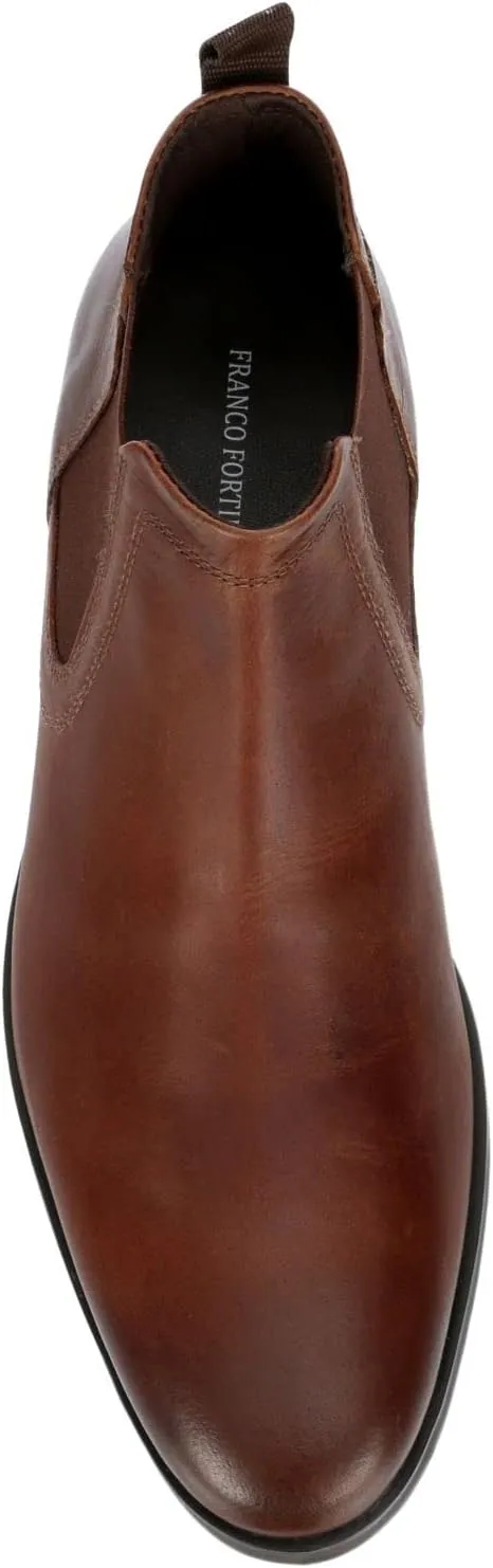 Franco Fortini Ron - Men's Real Leather Chelsea Slip on Boot