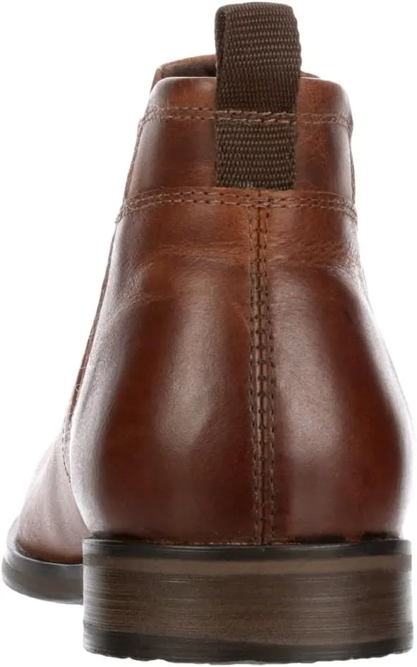 Franco Fortini Ron - Men's Real Leather Chelsea Slip on Boot