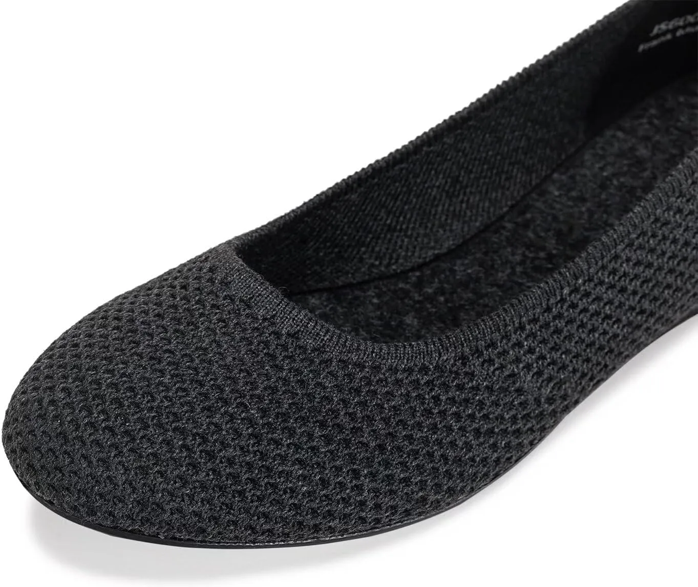 Frank Mully Women’s Ballet Flat Shoes Knit Dress Shoes Round Toe Slip On Ballerina Walking Flats Shoes for Woman Low Wedge Comfort Soft