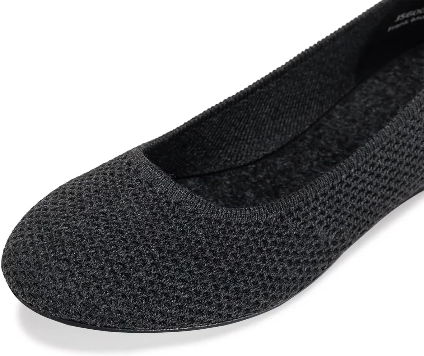 Frank Mully Women’s Ballet Flat Shoes Knit Dress Shoes Round Toe Slip On Ballerina Walking Flats Shoes for Woman Low Wedge Comfort Soft