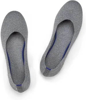 Frank Mully Women’s Ballet Flat Shoes Knit Dress Shoes Round Toe Slip On Ballerina Walking Flats Shoes for Woman Low Wedge Comfort Soft