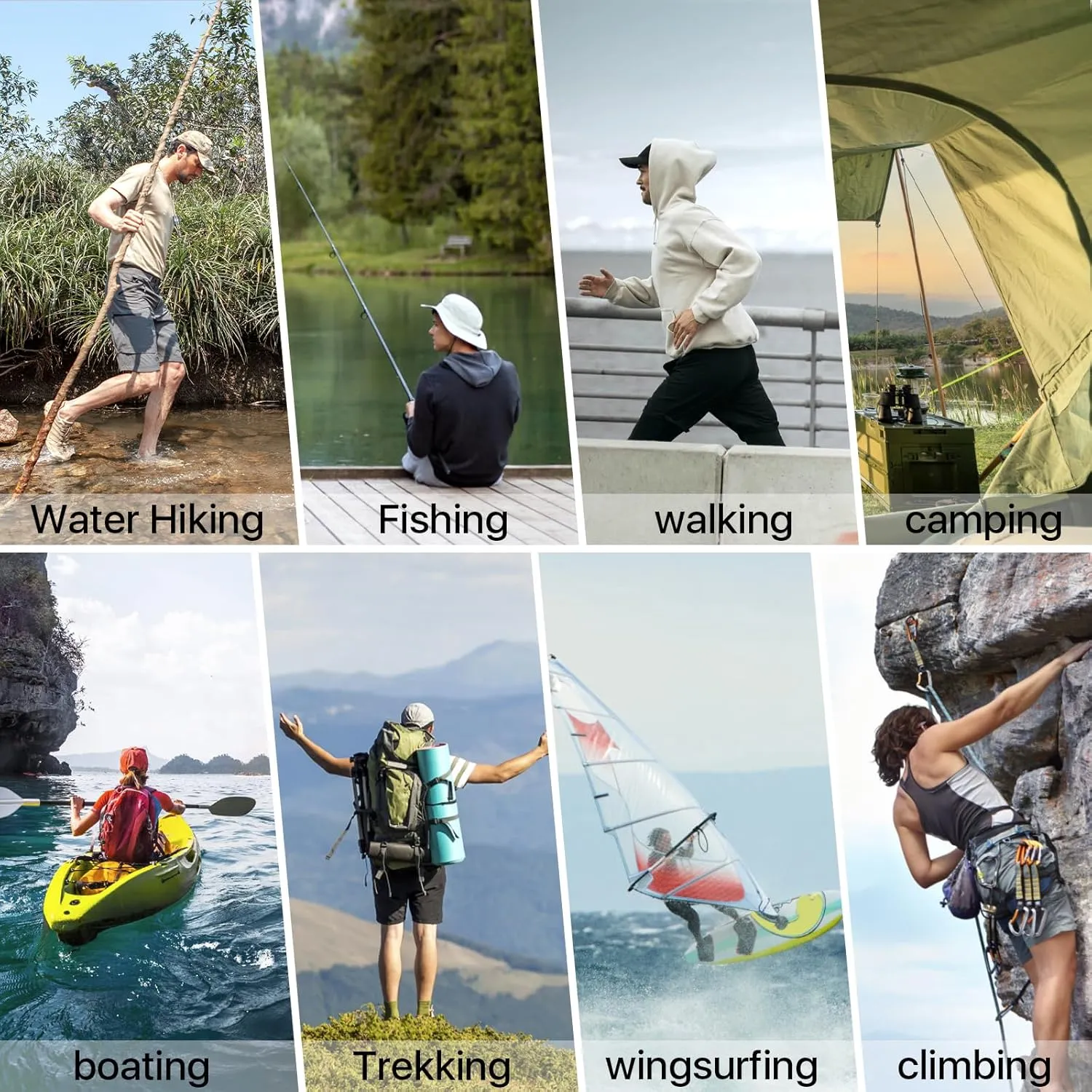FREE SOLDIER Men’s Hiking Shoes Summer Quick Dry Work Shoes for Water Trekking Tactical Boots Ventilated Ultra Light