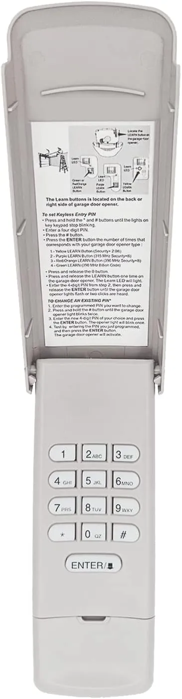 G940EV-P2 Universal Garage Door Keypad, Replaces 940EV-P2 KLIK2U-P2 940EV Wireless Keyless Keypad for All Chamberlain/Liftmaster Garage Door Openers Produced Since 1993
