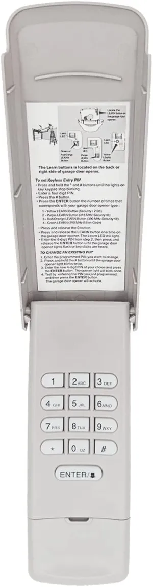 G940EV-P2 Universal Garage Door Keypad, Replaces 940EV-P2 KLIK2U-P2 940EV Wireless Keyless Keypad for All Chamberlain/Liftmaster Garage Door Openers Produced Since 1993
