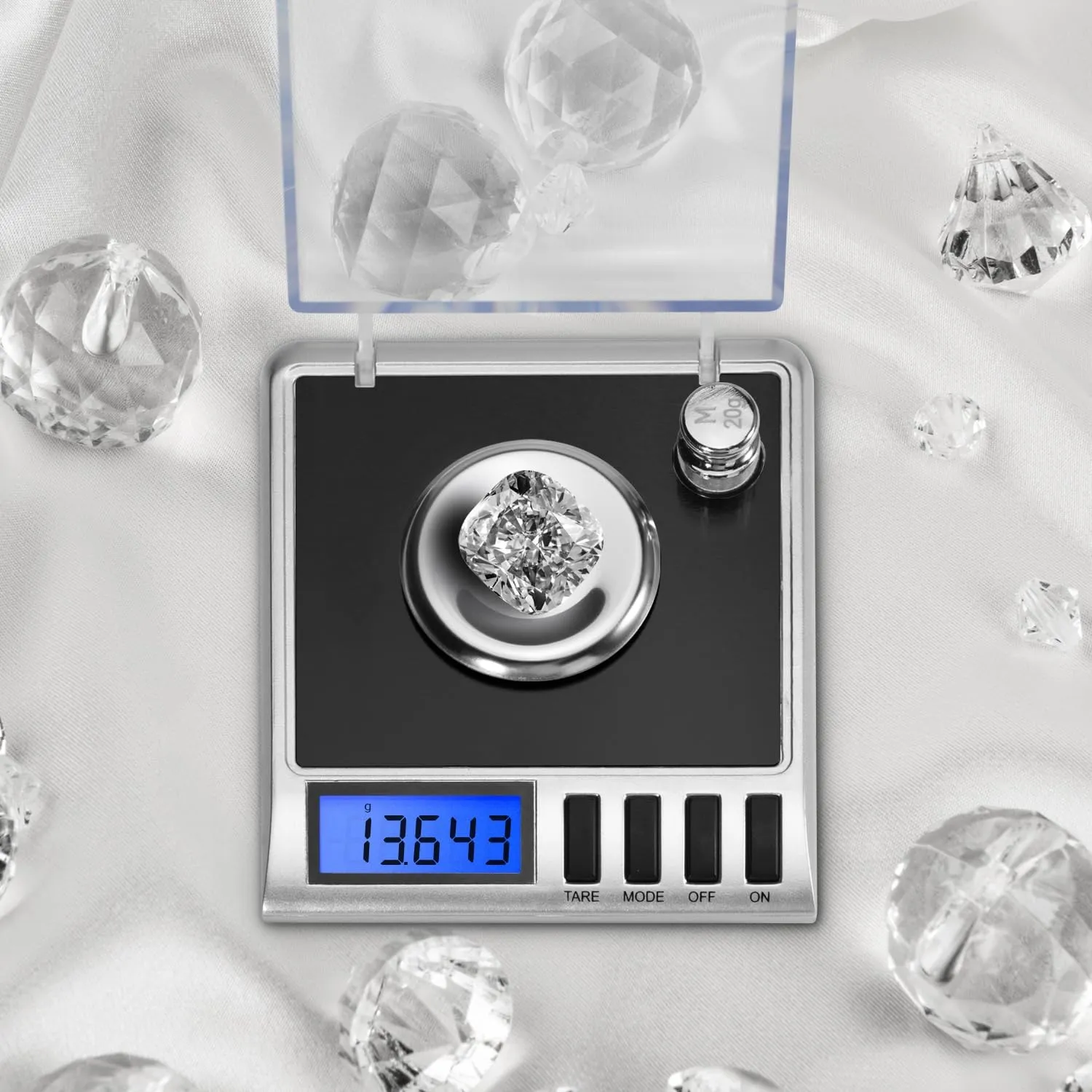 Gemini Digital Weighing Scale (Black GEMINI-20)