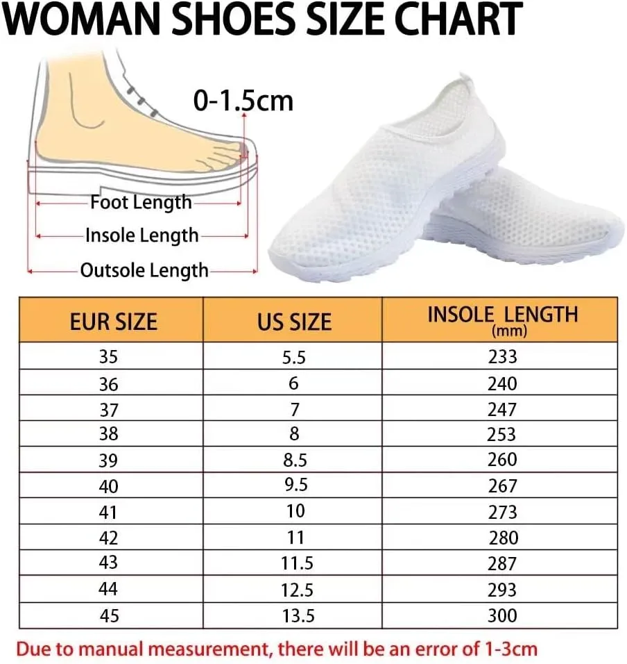 GIFTPUZZ Women Men Casual Non Slip Comfort Walking Shoes Soft Lightweight Slip On Sneakers