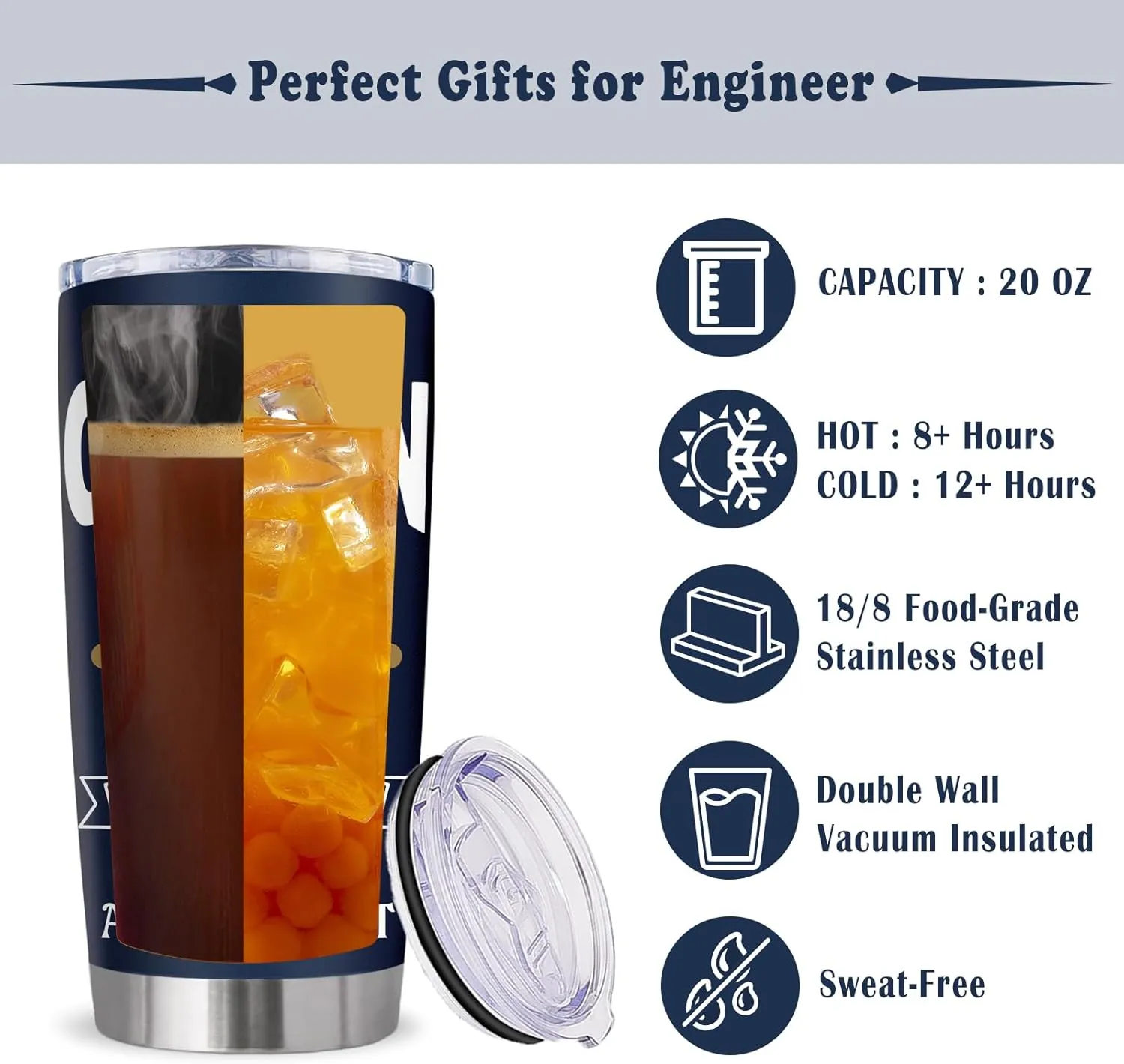 Gifts for Boat Owners, Boat Stuff Accessories Gift for Men, Captain Boater Gifts Tumbler 20Oz, Boating Captain Gift for Men