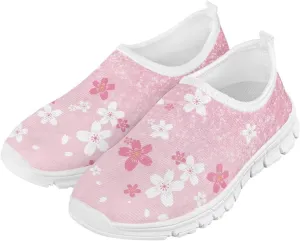 Girls Kids Slip On Sneakers Big Kids Casual Gym Tennis Shoes Soft Sole