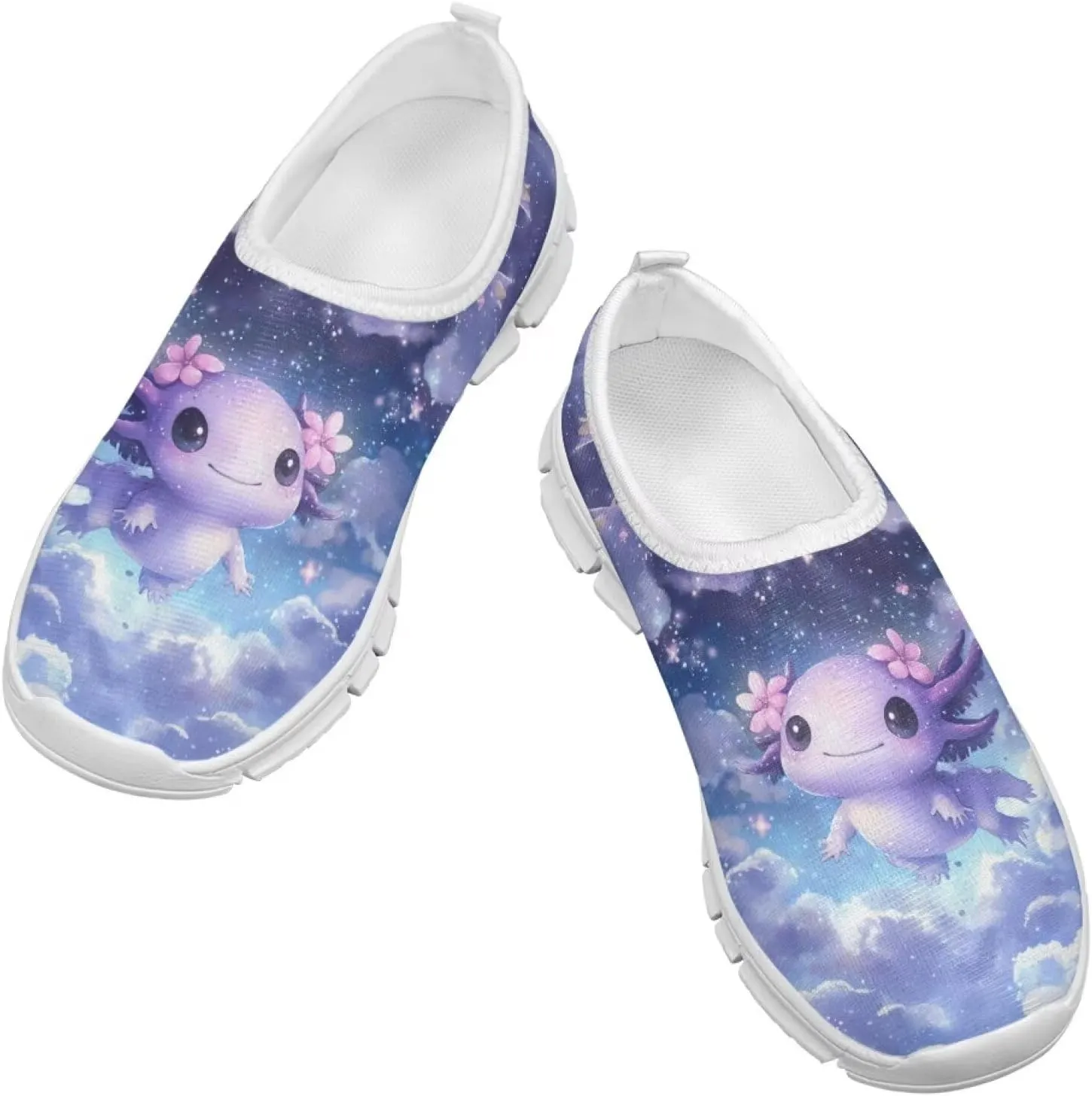 Girls Kids Slip On Sneakers Big Kids Casual Gym Tennis Shoes Soft Sole