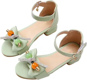 Girls Sandals Size 13 Toddler Girls Summer Soft Sole Non Slip Rhinestone Kids Fashion Toddler Jelly Shoes Size 5