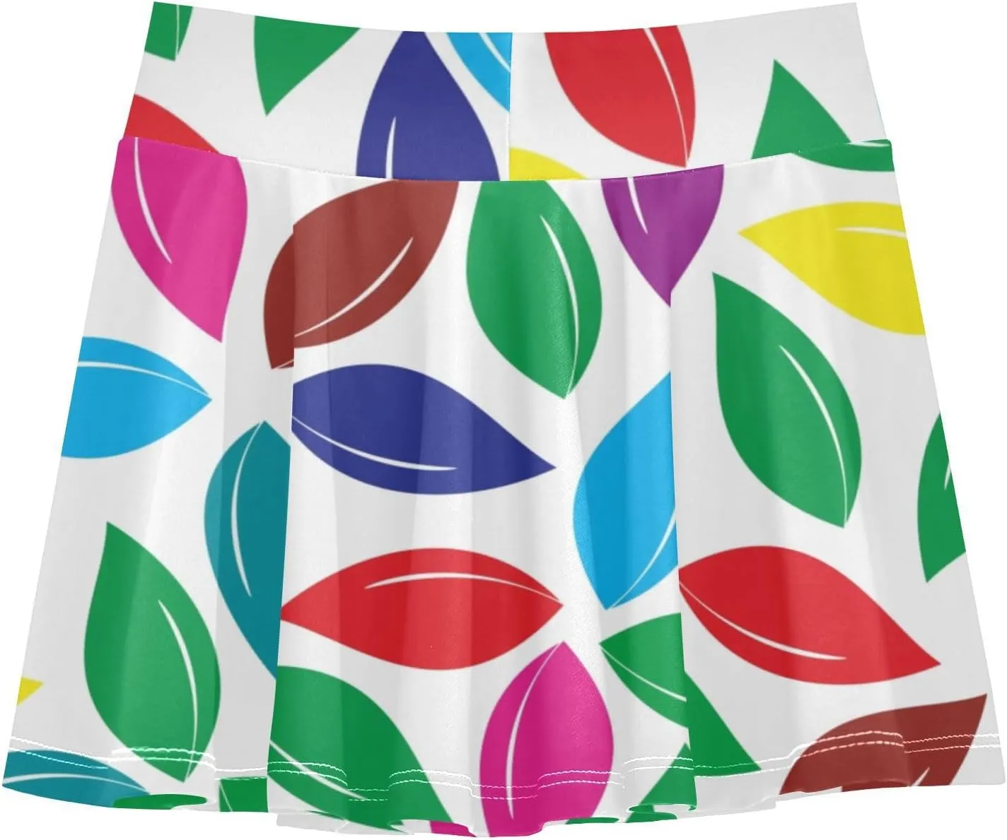 Girls Skorts Active Athletic Skirts with Inner Built-in Shorts for Golf Tennis 3-12T Geometric Stars Hot Pink