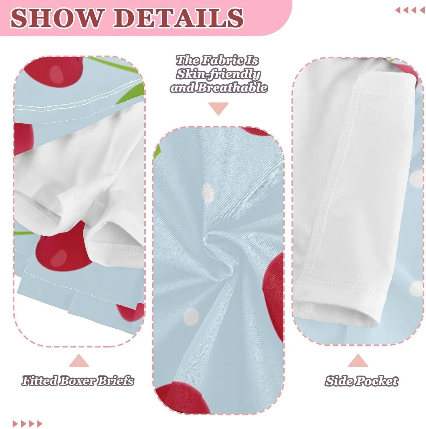Girls Skorts Active Athletic Skirts with Inner Built-in Shorts for Golf Tennis 3-12T White Rose Flowers