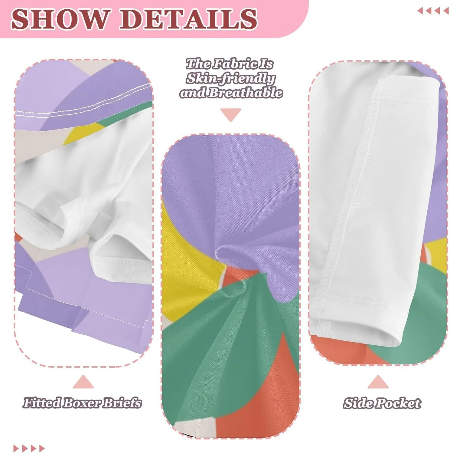 Girls Skorts Active Athletic Skirts with Inner Built-in Shorts for Golf Tennis 3-12T White Rose Flowers