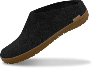 Glerups 100% high quality wool mix Slipper with rubber sole - Unisex Slip-on