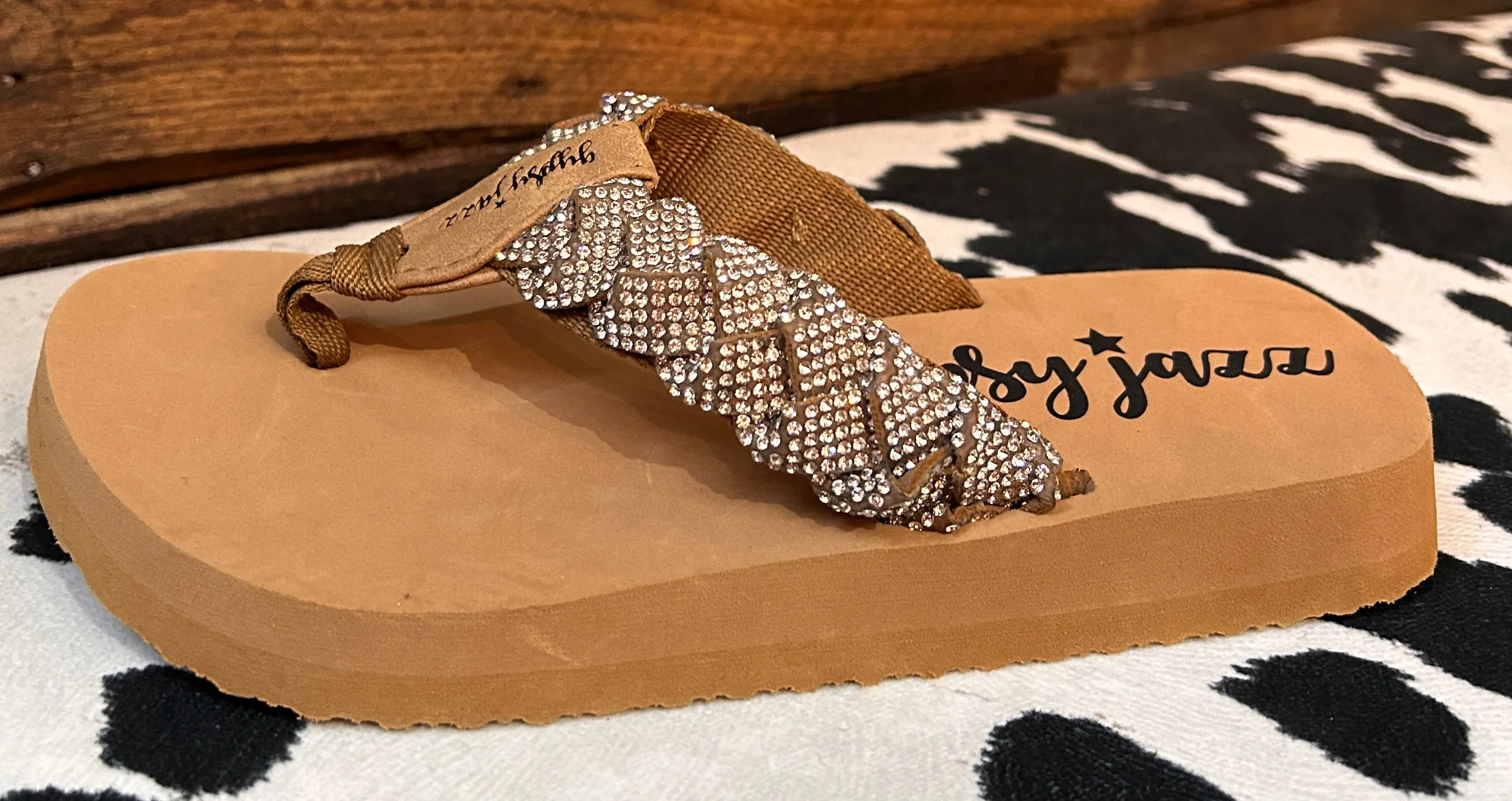 GLITZY GIRL FLIP FLOPS