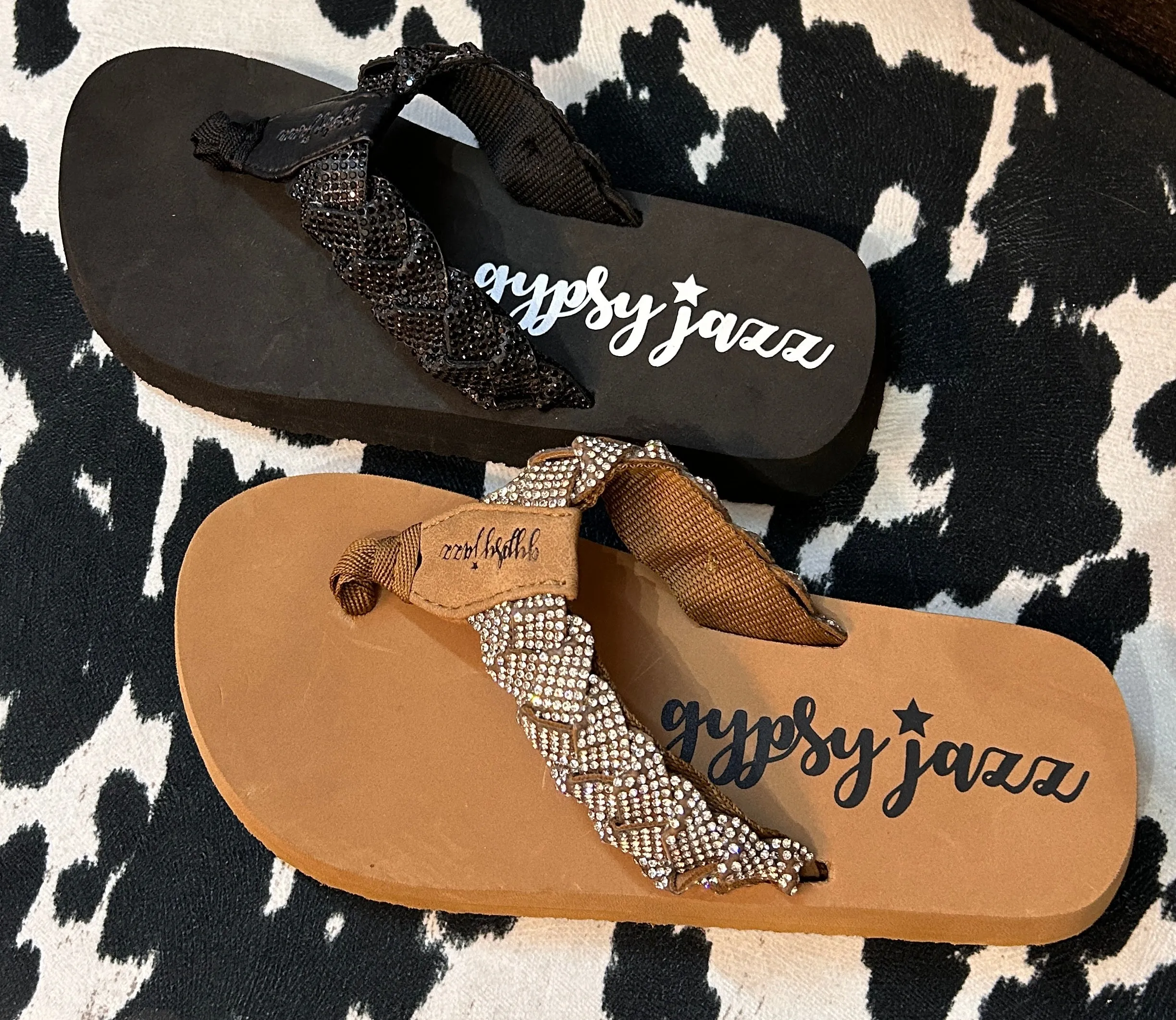 GLITZY GIRL FLIP FLOPS
