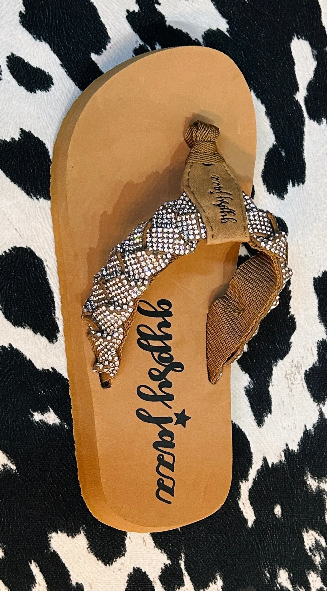 GLITZY GIRL FLIP FLOPS