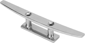 GOTOTOP Belay Cleat Stainless Steel Cleat Boat Cleat 250 Mm Boat Mooring Dock Rope Clamp for Marine Yacht