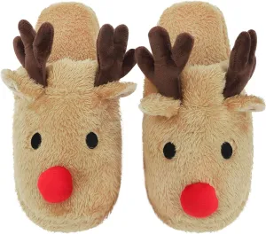 Greenery-GRE Womens Cartoon Indoor Warm Fleece Slippers Winter Soft Cozy Home Booties Non-Slip Plush Slip-on Shoes Ankle Boots