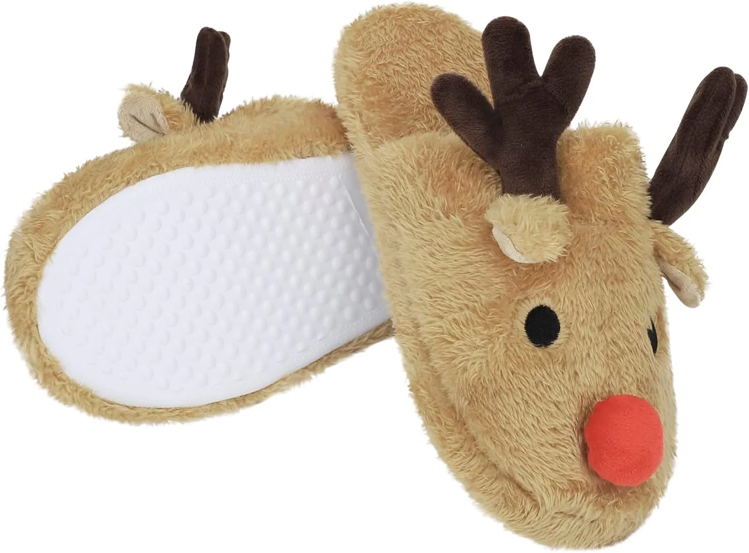 Greenery-GRE Womens Cartoon Indoor Warm Fleece Slippers Winter Soft Cozy Home Booties Non-Slip Plush Slip-on Shoes Ankle Boots