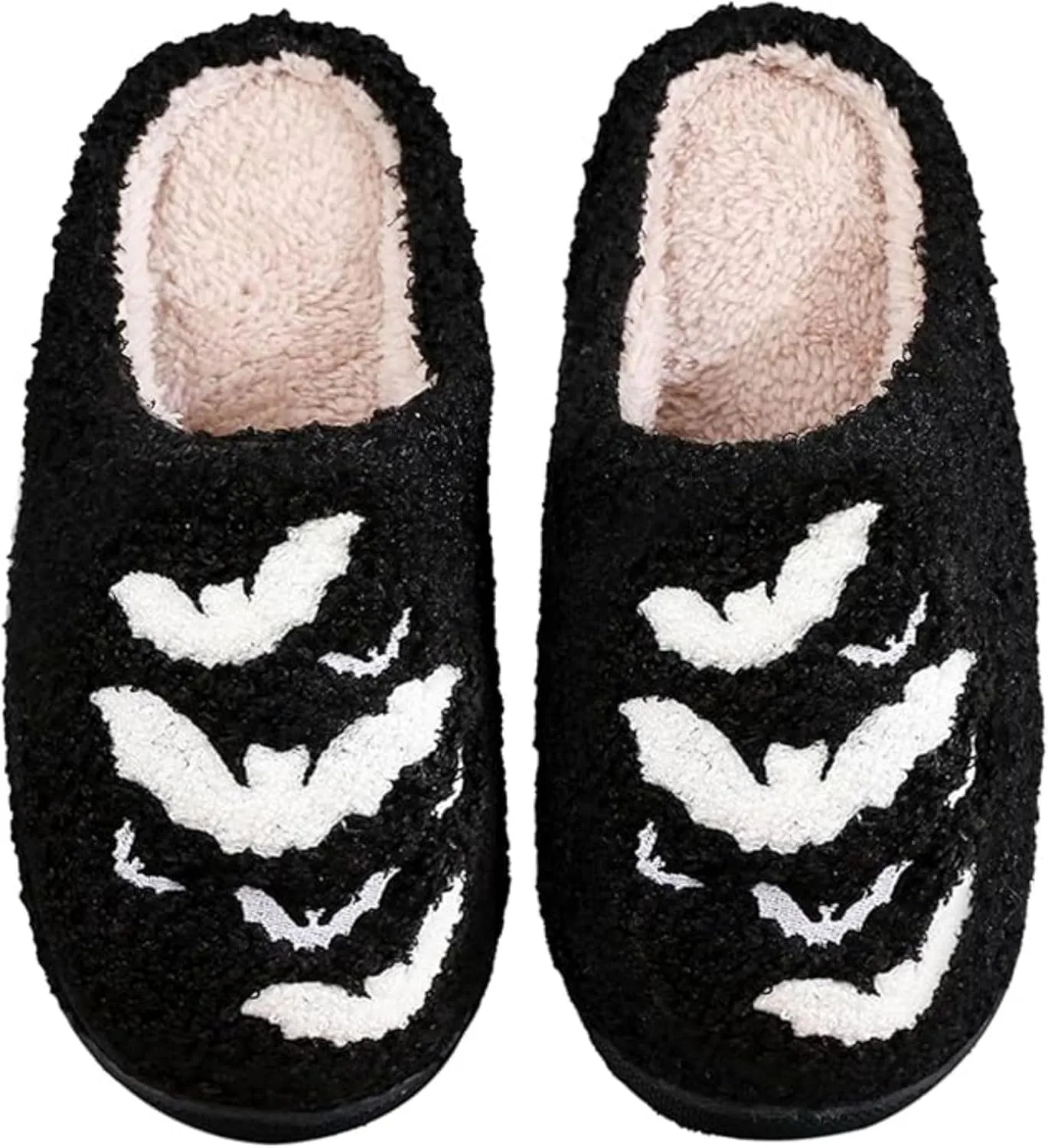 Grimace Halloween Soft Plush Comfy Slippers - Pumpkin Slippers, Slip-on, Cozy Indoor/Outdoor, Fluffy for Women & Men