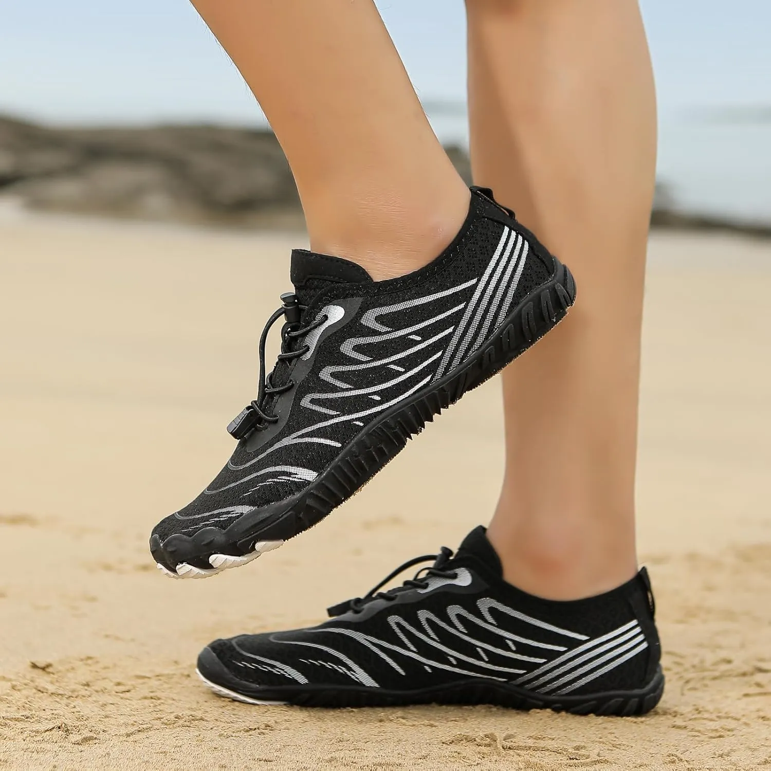 Grounding Shoes with Copper Grounded Footwear for Women Men Quick Dry Walking Comfortable Lightweight Non-Slip Barefoot Shoes