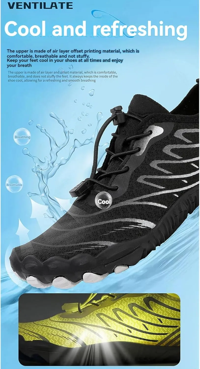 Grounding Shoes with Copper Grounded Footwear for Women Men Quick Dry Walking Comfortable Lightweight Non-Slip Barefoot Shoes