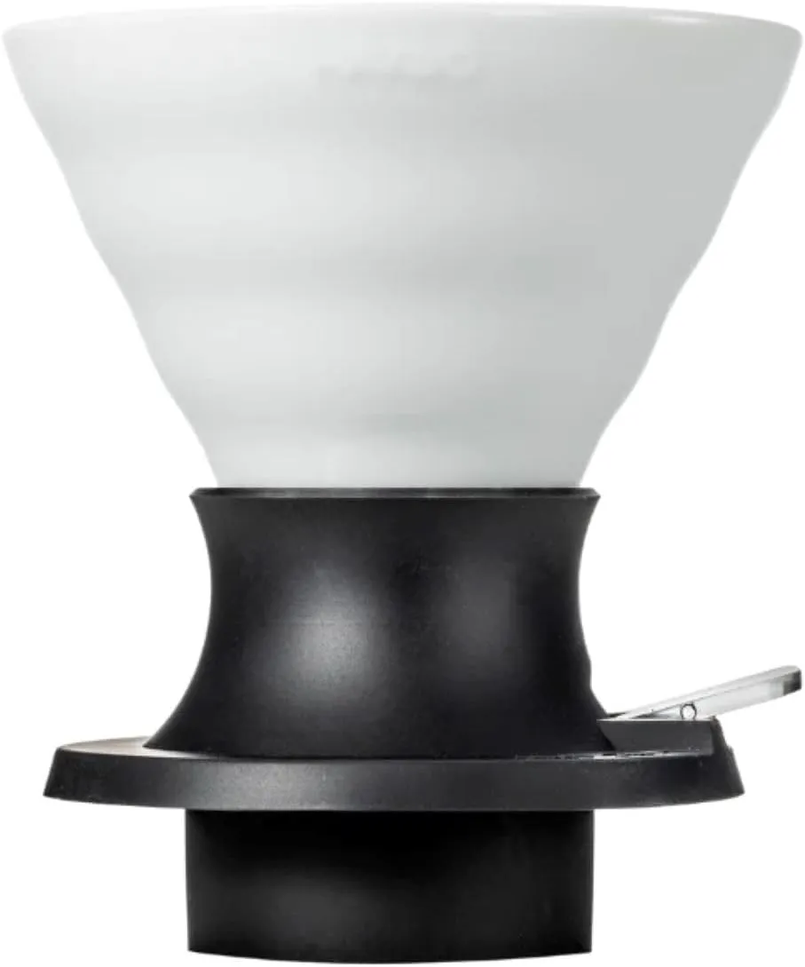 Hario V60 Ceramic Immersion Dripper "Switch", 200ml White