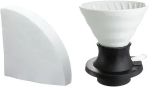 Hario V60 Ceramic Immersion Dripper "Switch", 200ml White