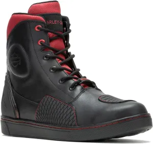 Harley-Davidson® Men's Holtman Black 6-Inch Waterproof Motorcycle Boots, D96308