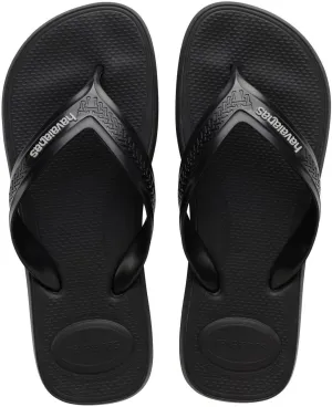 Havaianas for Men - Top Max Comfort Flip Flops, Black, 13