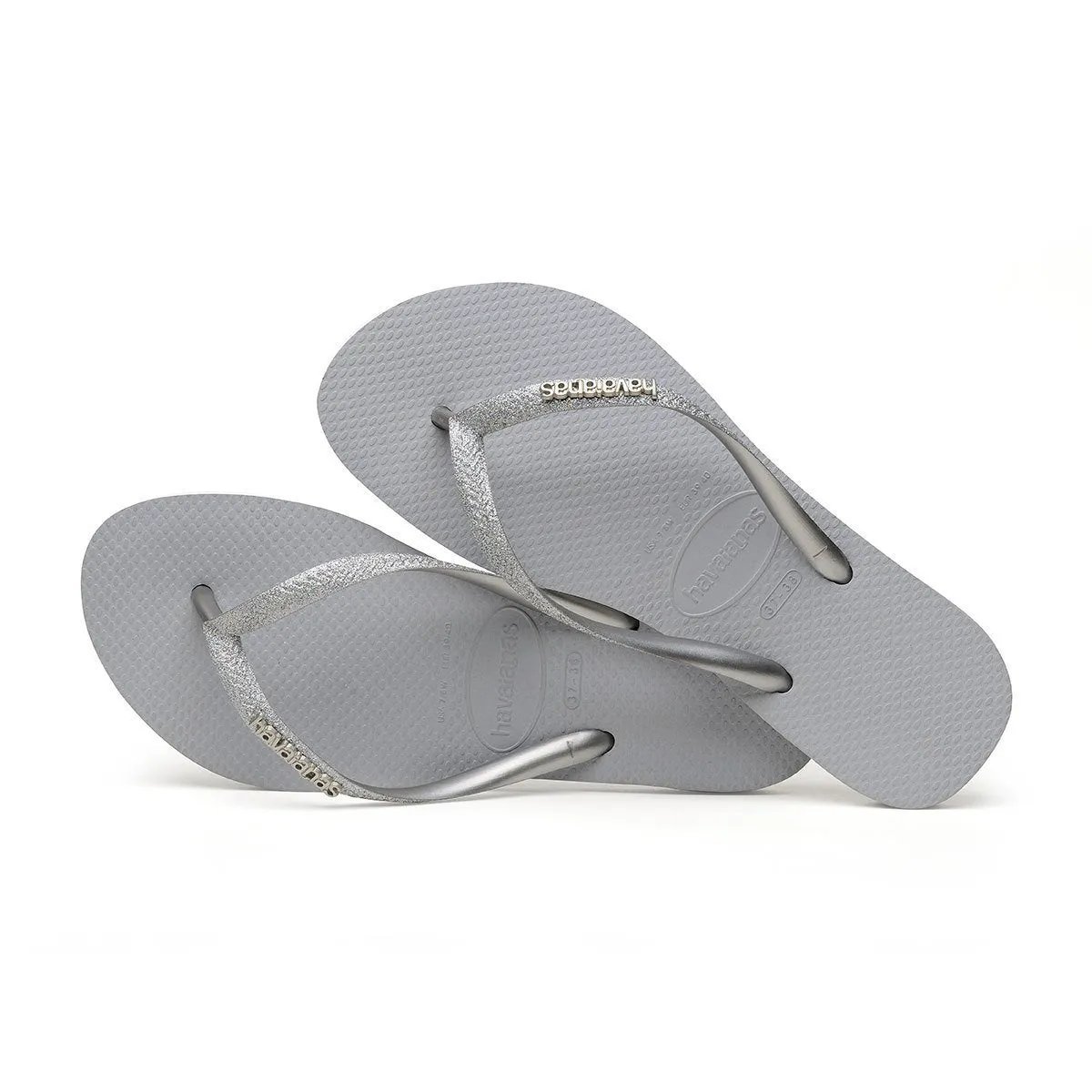 Havaianas Kids Slim Glitter Steel Grey (3536-3738)