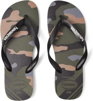 Havaianas mens Top Camo Sandal Moss