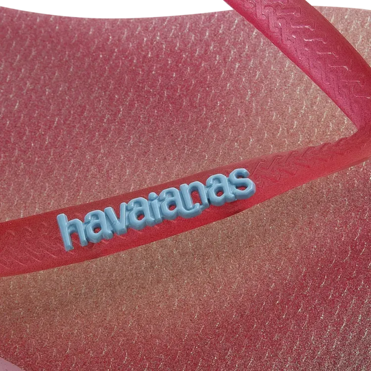 HAVAIANAS SLIM METALLIC RAINBOW - PINK LEMONADE